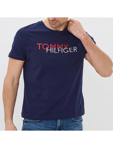 Pánské modré triko Tommy Hilfiger 30853