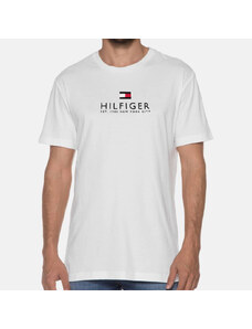 Pánské bílé triko Tommy Hilfiger 55344