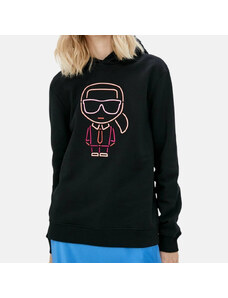 Dámská černá mikina Karl Lagerfeld Jelly Hoodie 55460