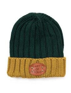 Art of Polo Hořčicovo-zelená módní čepice