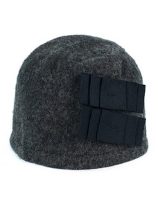 Art of Polo Elegantní dámský zimní klobouk tmavě šedý
