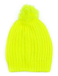 Art of Polo Neonově žlutá pletená čepice