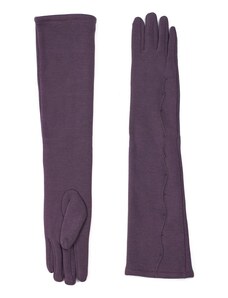 Art of Polo Dlouhé elegantní dámské rukavice fialové