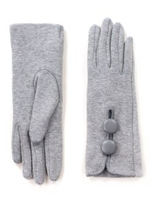 Art of Polo Vkusně zdobené elegantní rukavice světle šedé