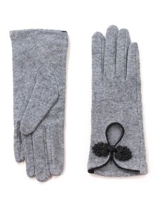 Art of Polo Klasické vlněné rukavice světle šedé