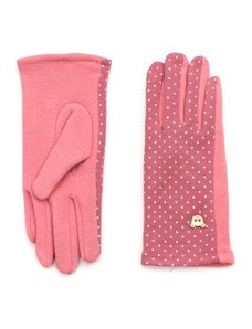 Art of Polo Hezké dámské rukavice růžové