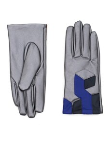 Art of Polo Moderní rukavice Electro modré - stříbrné