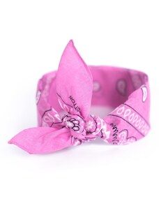 Art of Polo Šátek do vlasů pin-up růžový