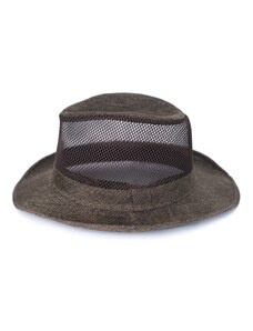 Art of Polo Stylový fedora klobouk hnědý 60 cm