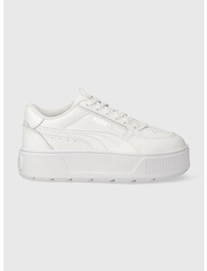 Dětské sneakers boty Puma Karmen Rebelle Jr bílá barva