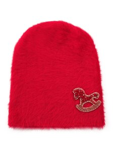 Art of Polo Teplá čepice na zimu červená