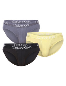 3PACK pánské slipy Calvin Klein vícebarevné (NB2969A-CBJ)