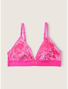 Victoria's Secret PINK Atomic Pink bralette podprsenka Velvet Triangle