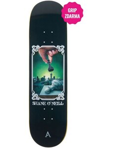 April Skateboards SK8 DESKA APRIL SHANE O NEILL - CHECK MA - černá -