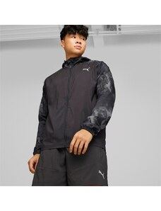 Puma RUN FAVORITE AOP WOVEN JACKET black