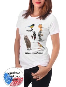 Dámské tričko Jožánek - Jsem ornitolog!
