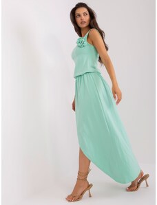 Ležérní šaty s obálkovým výstřihem a asymetrickou sukní - LILY ROSE