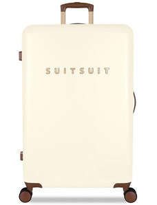 SUITSUIT Fab Seventies cestovní kufr TSA 77 cm Antique White