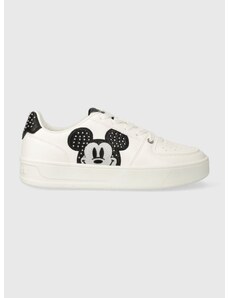 Sneakers boty Desigual Mickey bílá barva, 23WSKP22.1000