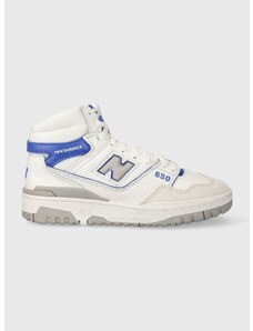 Sneakers boty New Balance BB650RWI bílá barva