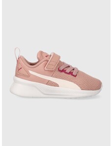 Dětské sneakers boty Puma Flyer Runner V Inf růžová barva