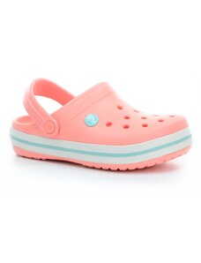 pantofle Crocs Crocband Clog K - Melon Ice Blue