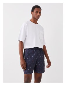 LC Waikiki Knee-Length Men's Patterned Beach Shorts