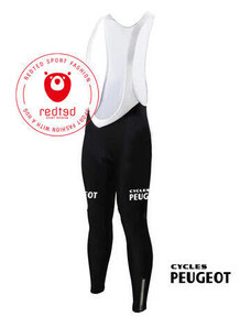 REDTED Peugeot Long Cycling Shorts (Fleece) - RedTed