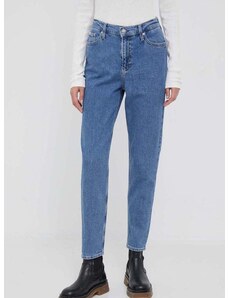 Džíny Calvin Klein Jeans dámské, high waist, J20J221588