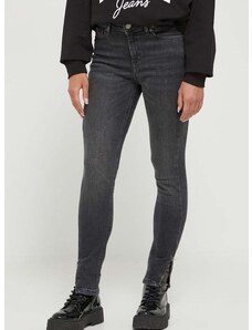 Džíny Tommy Jeans dámské, černá barva