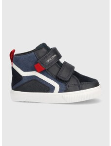 Dětské sneakers boty Geox tmavomodrá barva