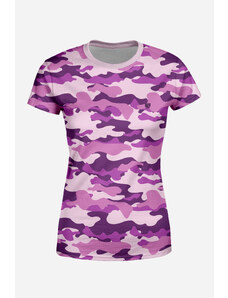 UTOPY Dámské sportovní tričko Art of Camo Pink