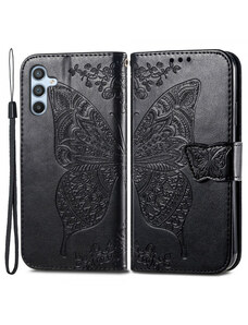 Pouzdro MFashion Samsung Galaxy A54 5G - černé - Motýl