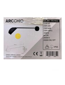 Arcchio Arcchio - LED Venkovní nástěnné svítidlo GRAYSON LED/15W/230V IP65 LW1110