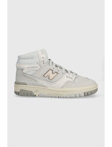 Sneakers boty New Balance šedá barva