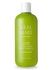 RATED GREEN - REAL MARY EXFOLIATING SCALP SHAMPOO - vlasový šampon 400 ml