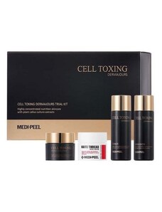 MEDI PEEL - CELL TOXING DERMAJOURS MINI SET - Korejská kosmetika 4 produkty 30 ml, 30 ml, 10 g, 10 g
