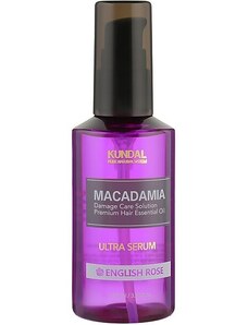 Kundal Macadamia Ultra Serum Vlasové sérum English Rose 100 ml