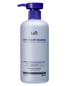LADOR - ANTI YELLOW SHAMPOO - Korejský šampon na blond vlasy proti žlutým tónům 300 ml
