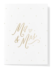 Love & Story Design Přání Mr & Mrs Dottie