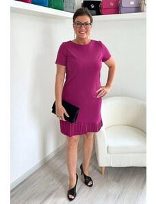 BS Pouzdrové šaty fialové
