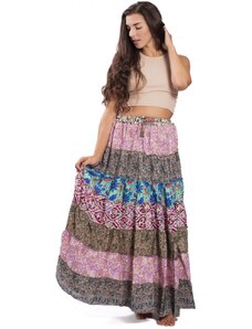 Indie Volánová sukně v etno stylu I.