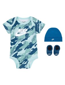 Nike club seasonal camo 3pc set BLUE