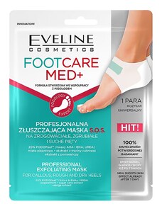 Eveline cosmetics FOOT CARE MED+ Změkčující peeling na nohy - pemza 100 ml