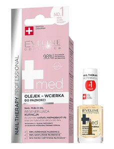 Eveline cosmetics Nail Therapy Olej na laky na nehty MED+ 12 ml
