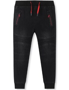 KUGO-Chlapecké džínové kalhoty černé