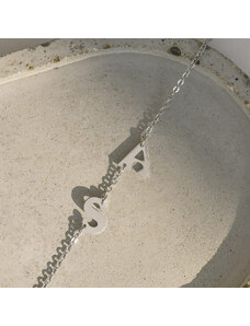 MIDORINI.CZ Pánský řetízkový náramek Medailonek s gravírováním na přání, Chirurgická ocel 316L, Barva: zlatá
