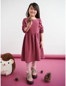 Sinsay - Nabírané šaty - fialová