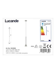 Lucande Lucande - Lustr na lanku NORDWIN 1xGU10/35W/230V LW0849