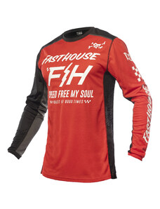 Fasthouse Grindhouse Slammer Jersey Red Black